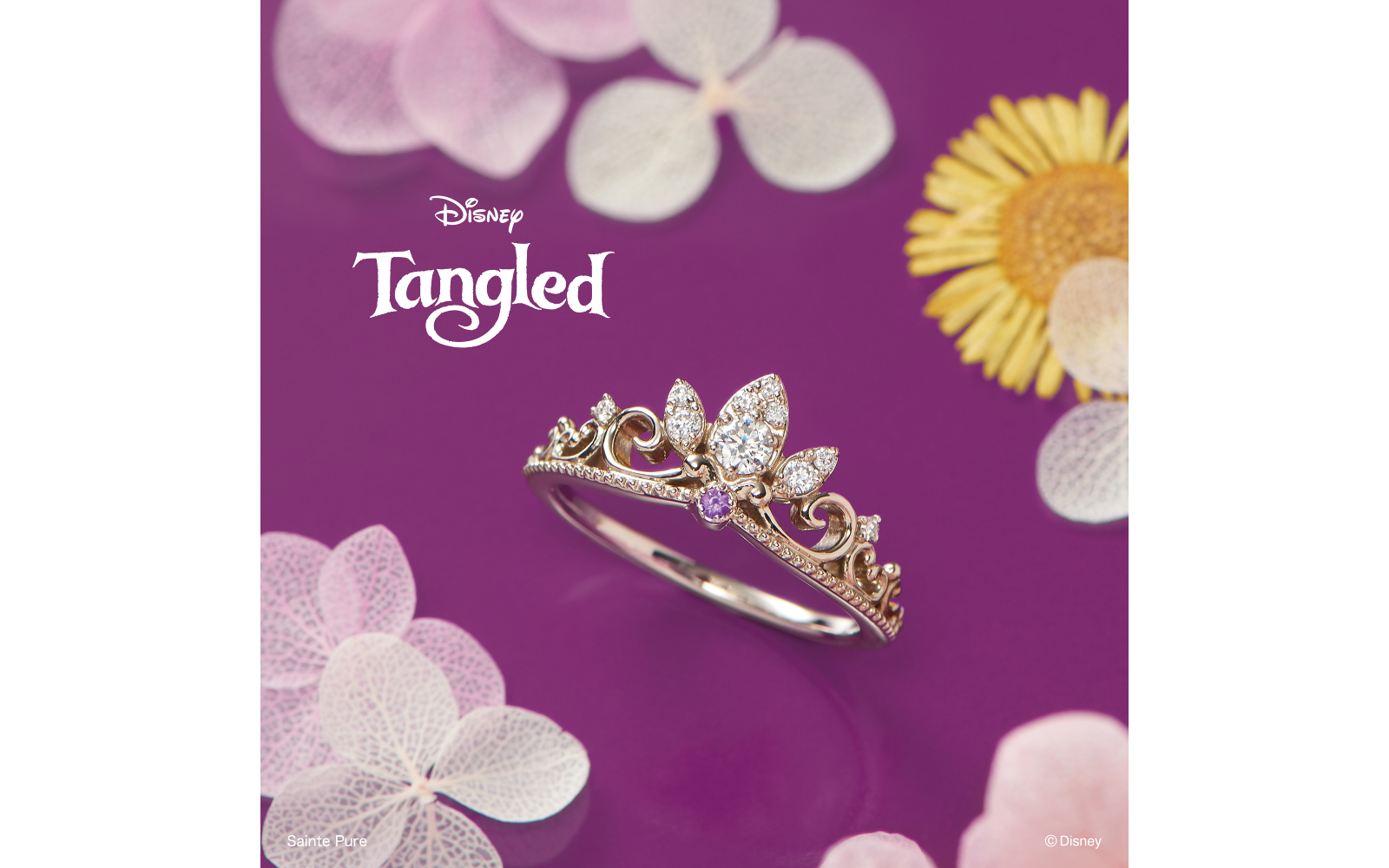 Disney Tangled：限定モデルエンゲージリング取り扱い開始しました 